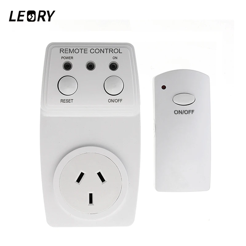 Goede LEORY Smart Draadloze Afstandsbediening Socket 230 VPower Outlet Energiebesparing US UK AU Plug 30 M Afstand ON OFF Schakelaar Plug en Play