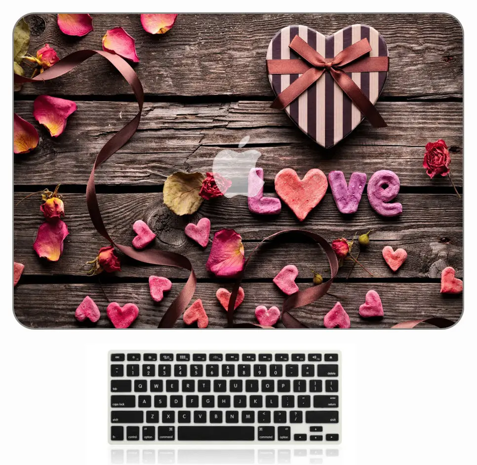 Жесткий Чехол для ноутбука Apple Macbook Pro 13 15 Retina 12 Air11 A1707/A1990 A1706/A1989 2018 | Компьютеры и