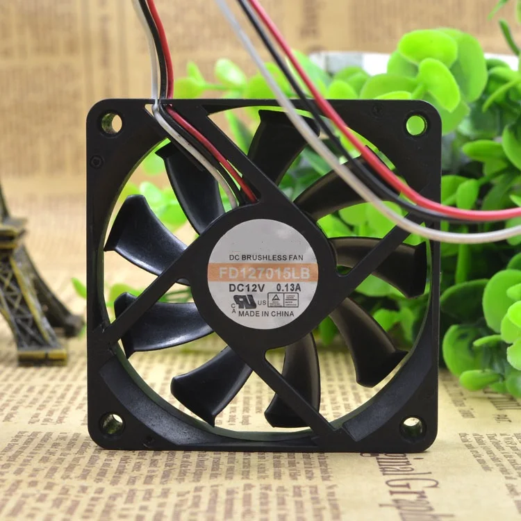 

New original 7CM FD127015LB 7015 12V 0.13A silent cooling fan