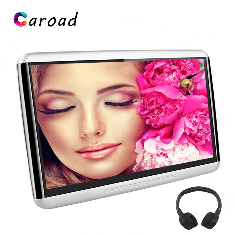 Caroad 10 6 дюймовый IPS сенсорный экран Android 0 Автомобильный монитор на подголовник HD