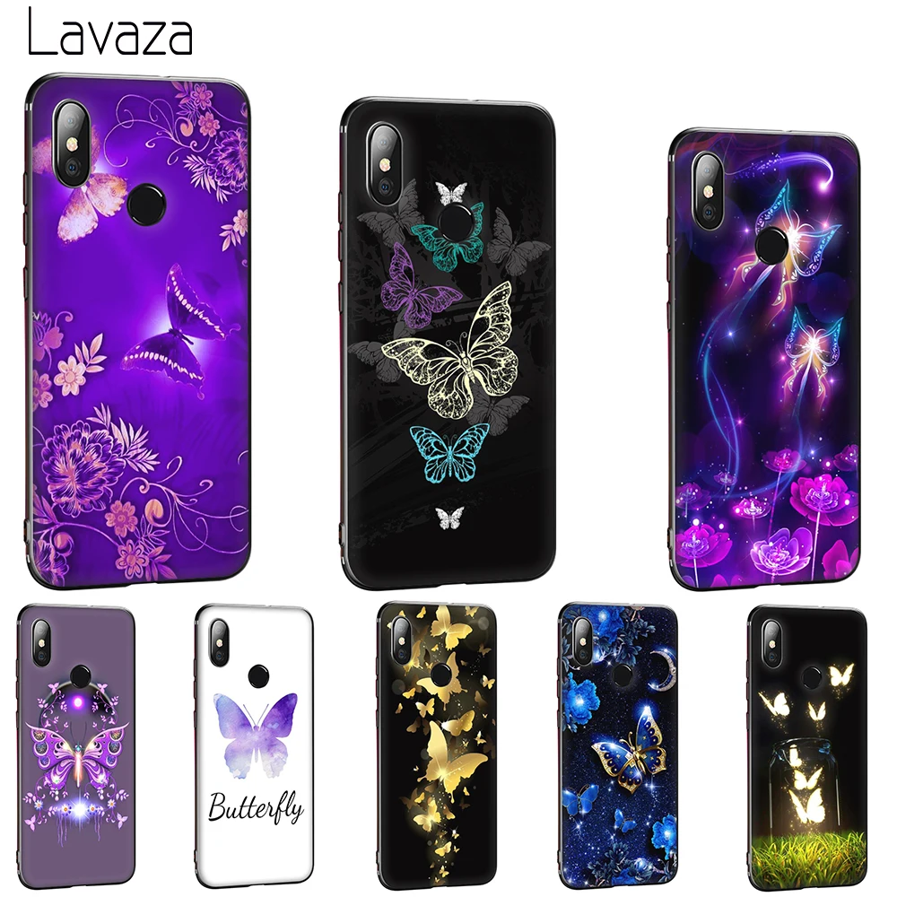 Lavaza бабочка мягкий TPU чехол для Huawei Honor 10 8 9 Lite 6A 7A Pro 7c 7x 8c 8x Nova 3 3i Y5 Y9 Y6 Y7