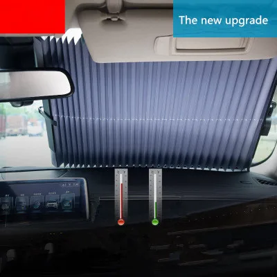 46 см/65 см/70 см/80 см Upgarde Retractbale SUV Truck Car лобовое стекло солнцезащитный козырек
