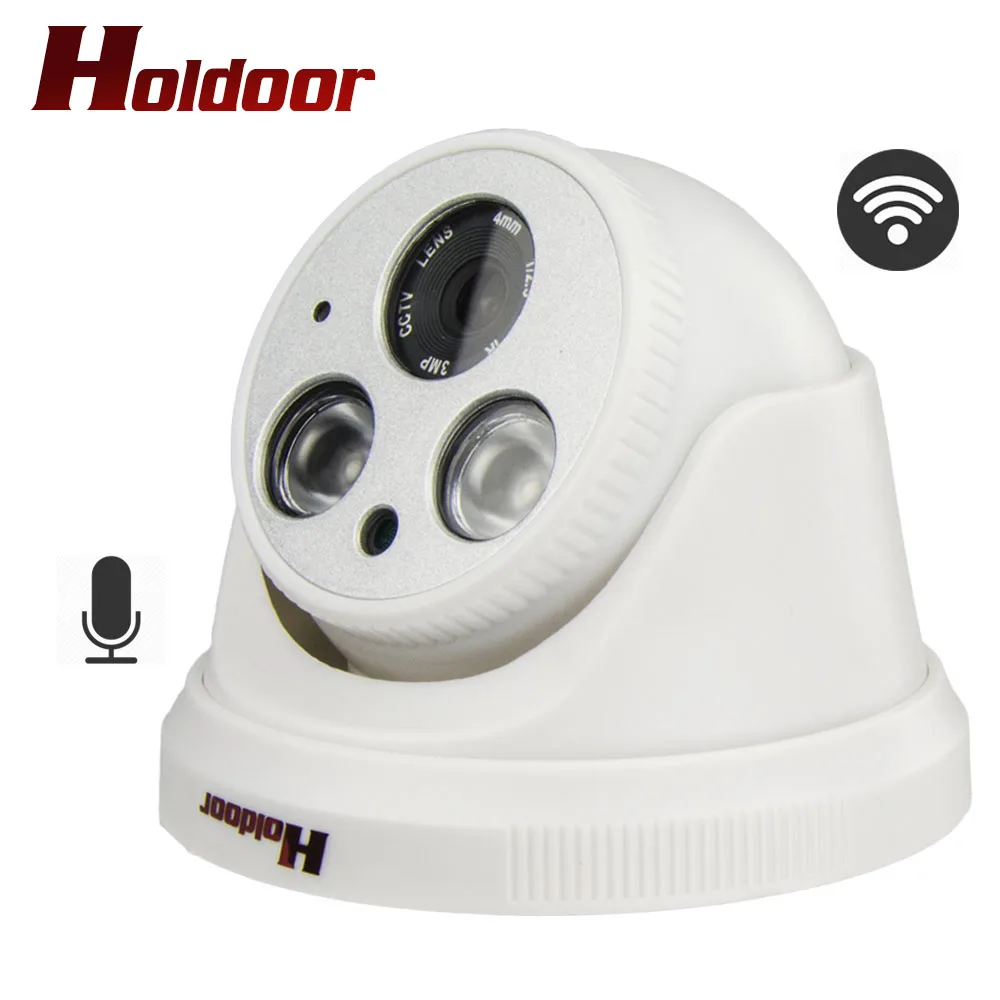 

Holdoor HD WiFi Camera Surveillance CCTV IP Camera Indoor Motion Detection Video Audio Recorder Night Vision Android iOS Onvif