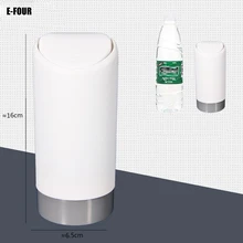 E-FOUR автомобильный мини мусорный бак из силикагеля, деформируемый мусорный бак, Автомобильный Дверной трещины, хранилище Orginaer, зеленый материал, Стильный автомобильный аксессуар