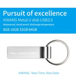 Новый стиль накопитель 128 gb 64 gb Usb Flash Drive металла флэш-памяти Высокое Скорость USB 3,0 16 gb флешки 32 gb 8 gb 4 gb Usb Stick