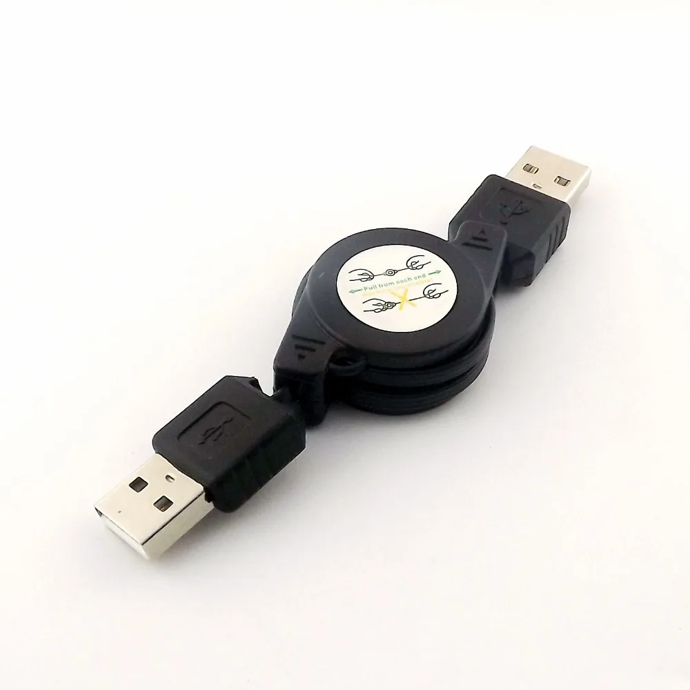 1x USB 2 0 A Male to USB 2 0 A Male Plug Male to Male