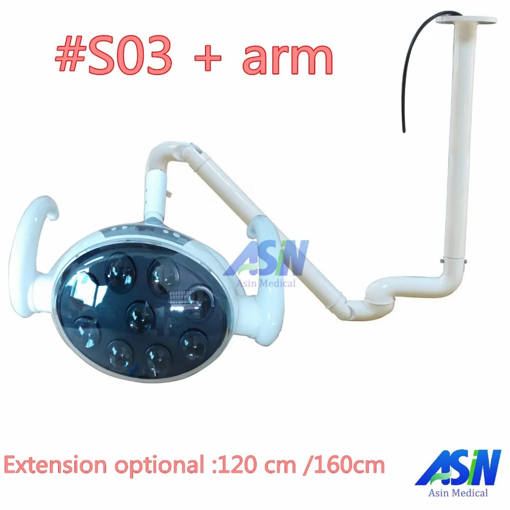 NEW Ceiling mounted 9 LEDs dental lamp with Sensor Oral Light Lamp with