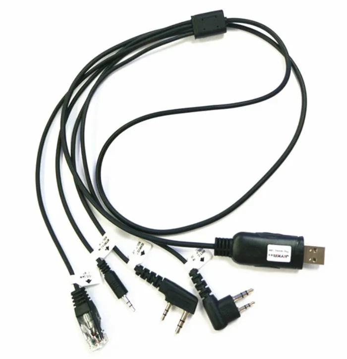 Нуэво 4in1 USB програма adaptador де Кабель де programación для la радио PUXING iluminación TYT HYT Baofeng UV-5R 666 S 7