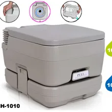 Классический 10л портативный туалет с одной промывочной насадкой для морской лодки RV Caravan CHH-1010