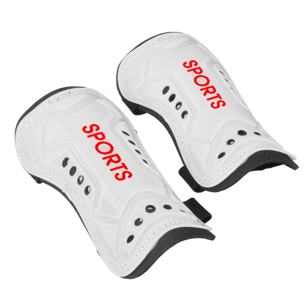 New 1 Pair Super Light and Soft Football Shin Pads Soccer Guards Sports Leg Protector Gear Football Shin Guard 