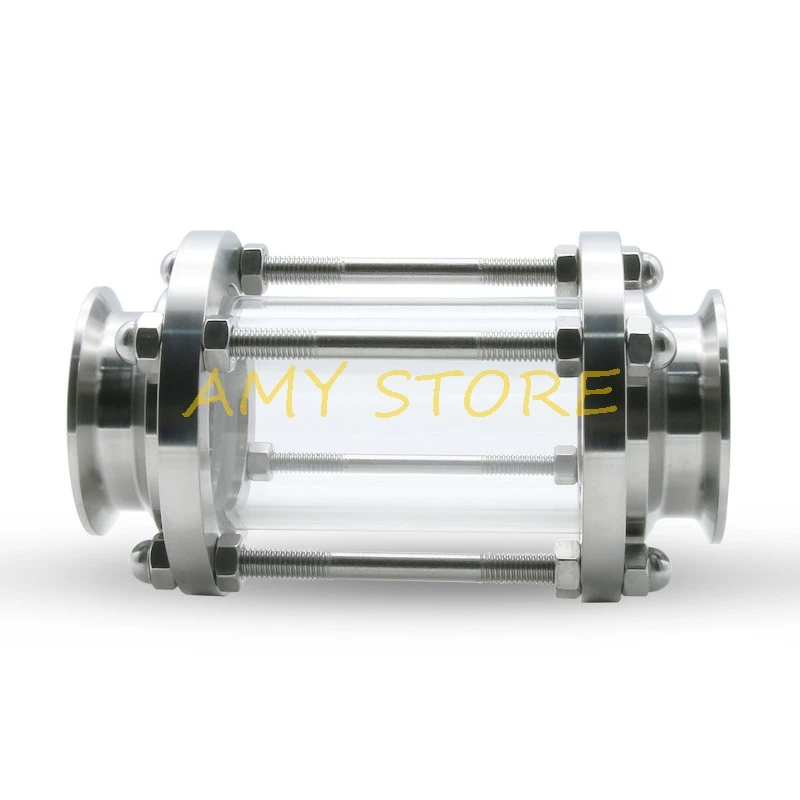 " 51 мм Tri Clamp Clover Flow Sight стекло диоптрий для домашнего пивоварения SS304 нержавеющая сталь санитарный фитинг наконечник OD 64 мм