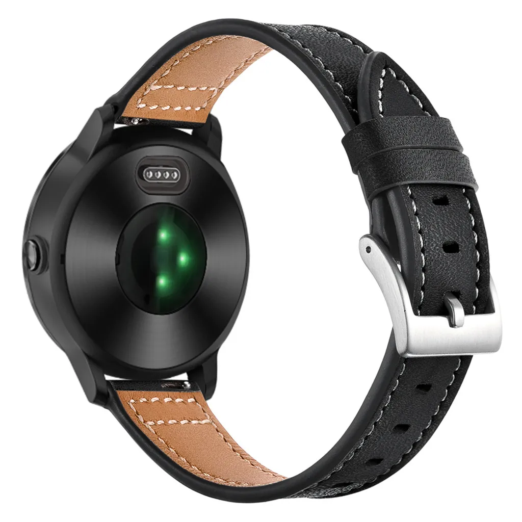 Модные Роскошные Ремешки для наручных часов Garmin vitoactive 3 аксессуары браслет ремешок кожаный ремень высокое качество подарки