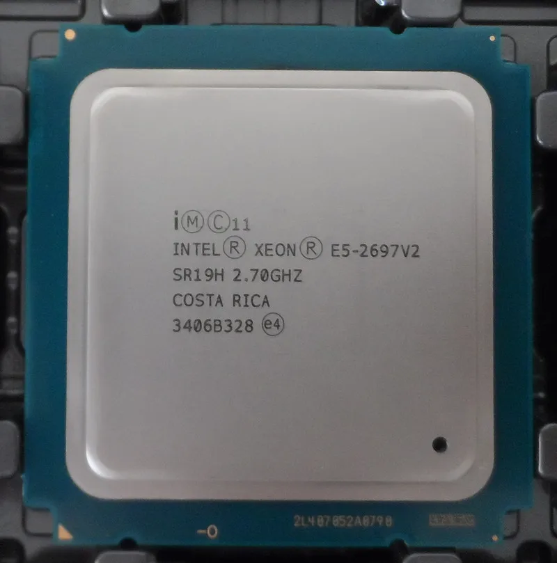 Процессор Intel Xeon E5-2697V2 официальная версия E5 2697 V2 12-жильная 2,7 ГГц 30 Мб E5-2697 V2 FCLGA-2011 Процессор E5 2697V2
