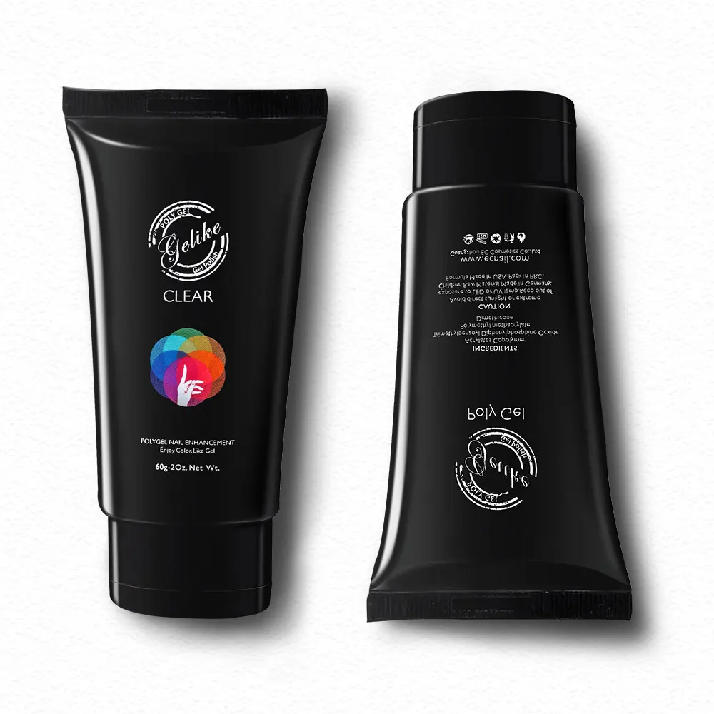 

Gelike 60g Poly Gel Finger Extension Crystal Polygel Nail Gel Camouflage UV LED Hard Gel Acrylic Builder Gel