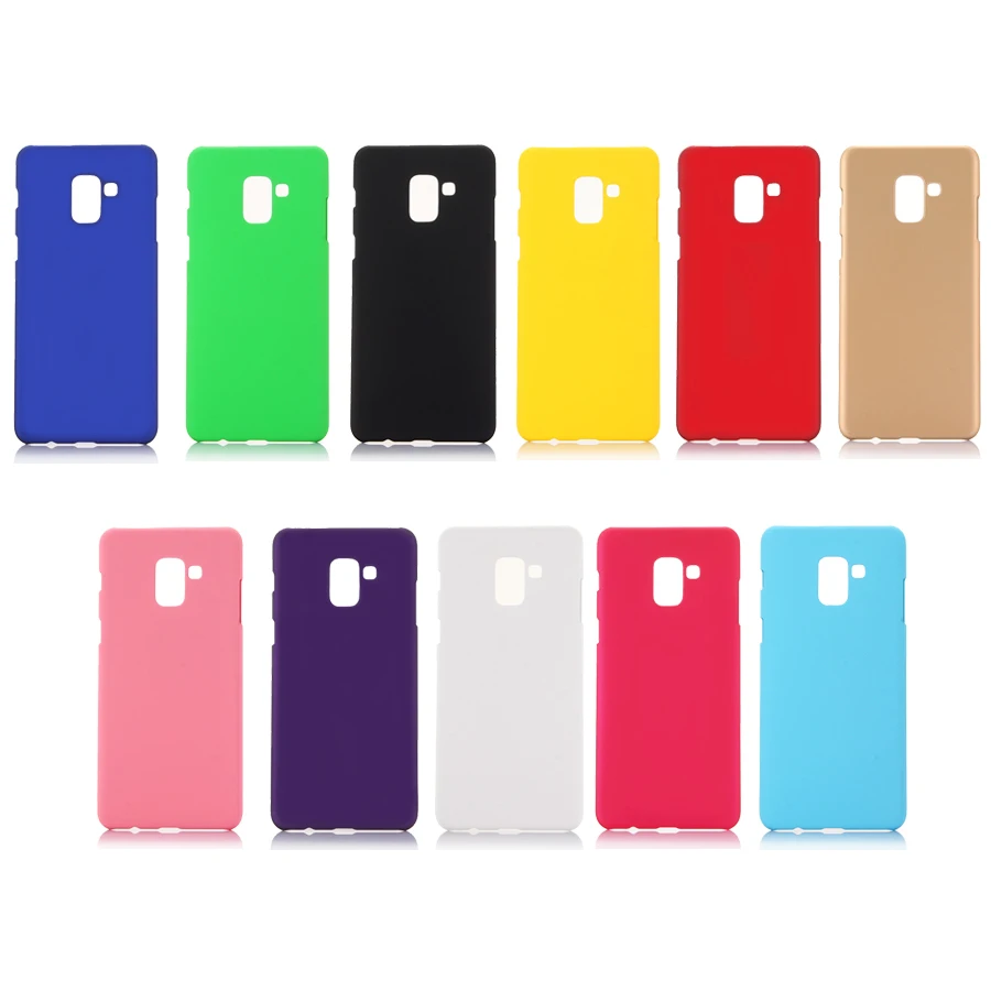 

CCDZ Ultra-thin Hard PC Case For Samsung Galaxy A6 A8 Plus 2018 Cover Smooth Back Protection Plastic Phone Case Fundas