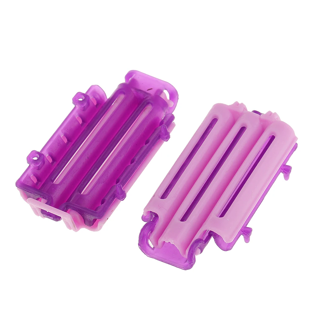 Hot Selling 50 Wave useful Perm Rod Corn Hair Hairdressing Clip Curler Maker Styling DIY Tool high quanlity