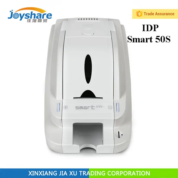 Smart IDP 50S single-sided ID card printer credentials printer Dye-Sublimation Edge-to-Edge