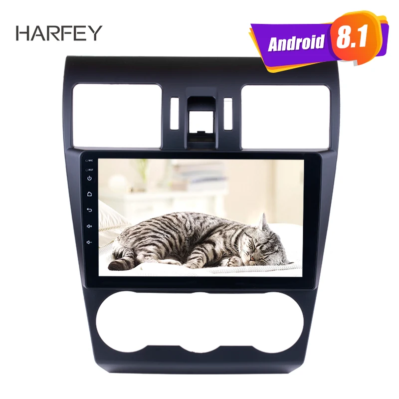Сенсорный экран Harfey для Subaru Forester Android 9 1 дюймов 1024*600 радио GPS навигационная