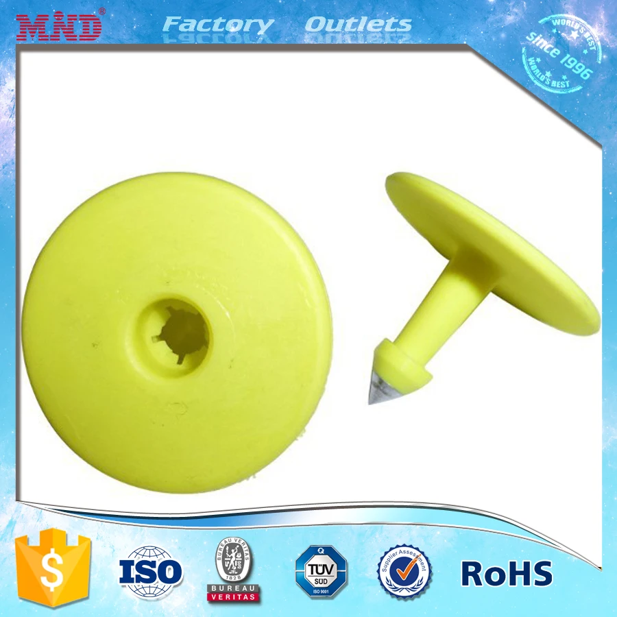 

Sheep cow pig plastic tags for animal identification visual tag FDX-B RFID ear tag