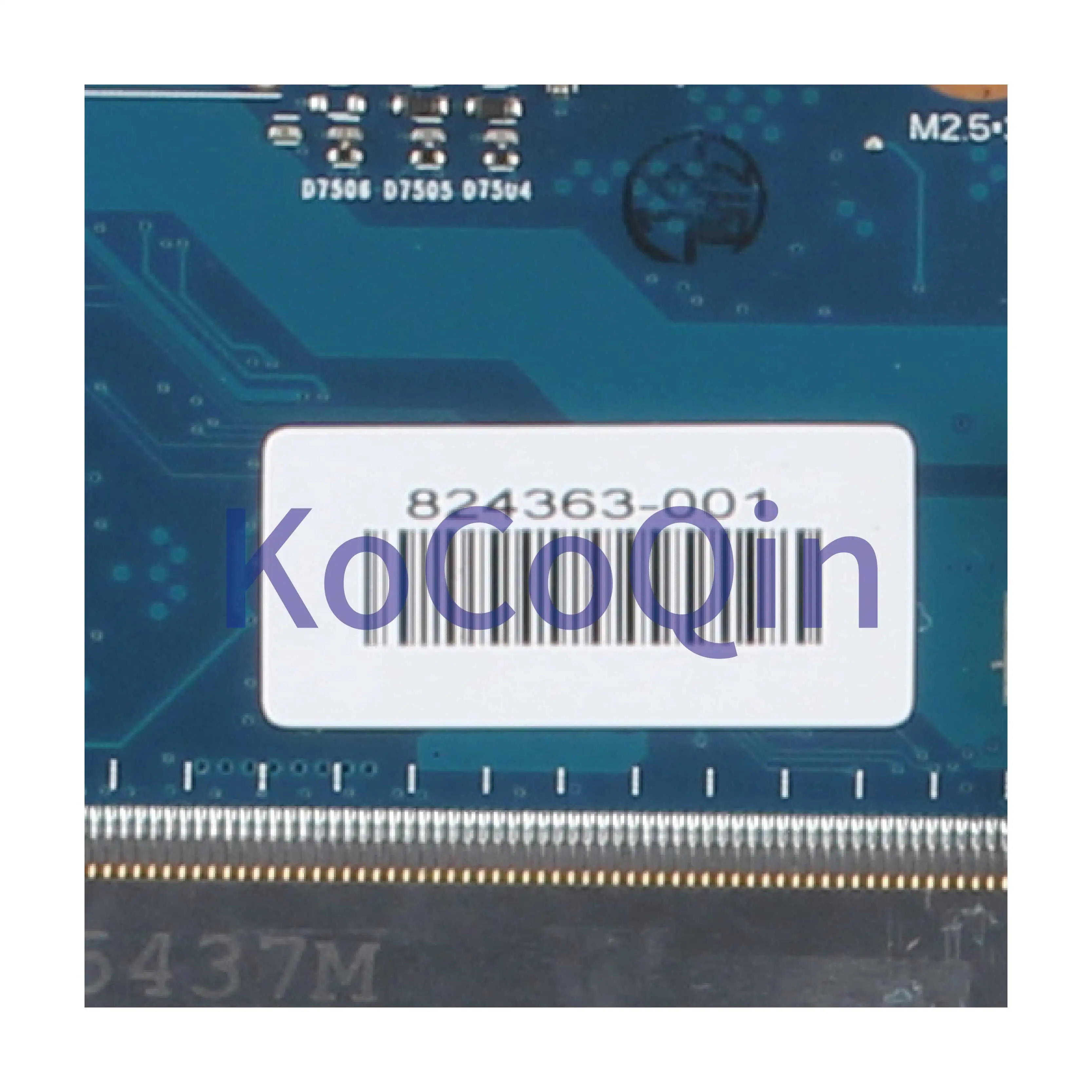 Black Friday  KoCoQin Laptop motherboard For HP Pavilio 14-AF 245 G5 Core AM5000 Mainboard 824363-001 824363-601 