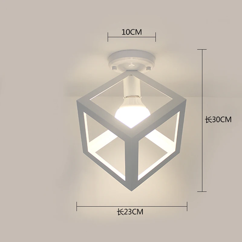 Потолочный светильник, потолочный светильник, железный светильник для гостиной, современный декор, для салона, для столовой, подвесной светодиодный светильник, светильники для поверхностного монтажа - Цвет корпуса: 17