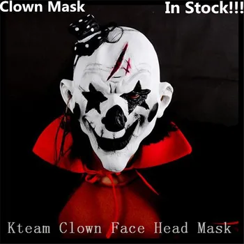 

Hot Funny Horror Scary Clown Masks High Quality Halloween Mask Cosplay Clown Mask Latex Party Props Joker Face Mask Decoration