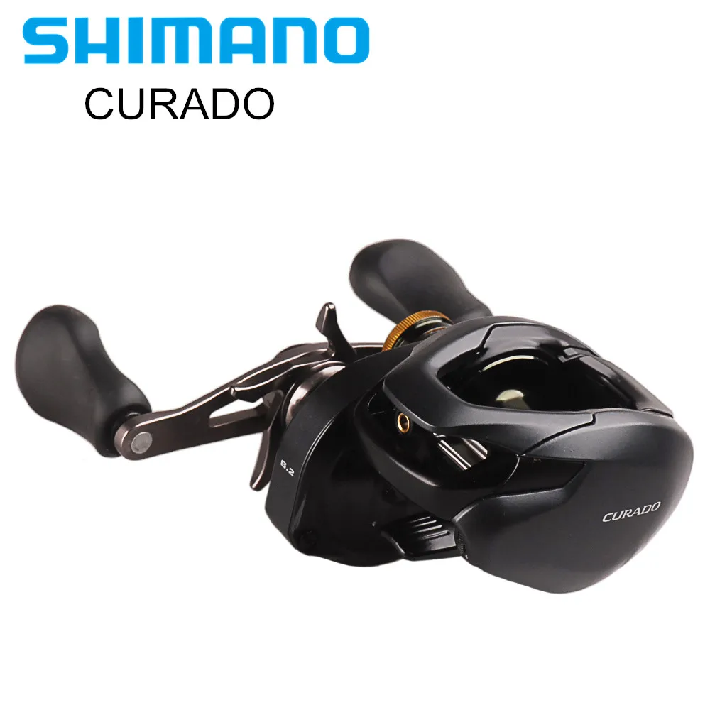 

SHIMANO CURADO K 200/201 200HG/201HG Casting Fishing With Reel X-SHIP HAGANE GEAR Light Weight Baitcasting Reels Fishing Tackle