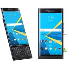 Разблокированный мобильный телефон BlackBerry Priv 5,4 'Android OS 3 Гб RAM 32 ГБ ROM 18MP Восстановленный мобильный телефон