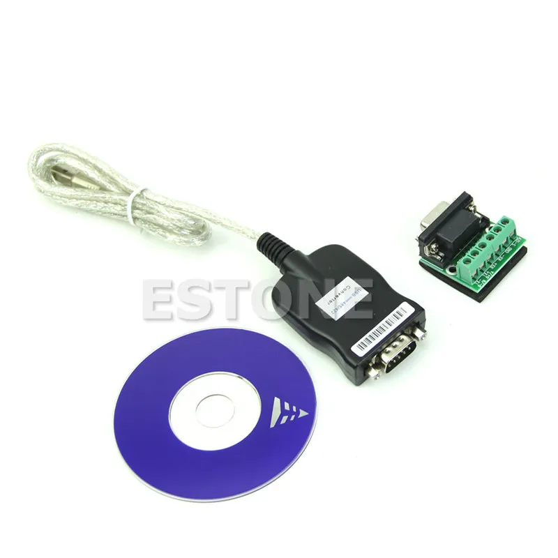 

230Kbps USB 2.0 to RS422/RS485 Adapter Serial Port Device Converter Adapter Cable + CD Driver