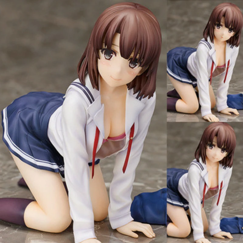 

12cm Saenai Heroine No Sodatekata Katou Megumi Sexy Anime Action Figure PVC brinquedos Collection toys for christmas gift