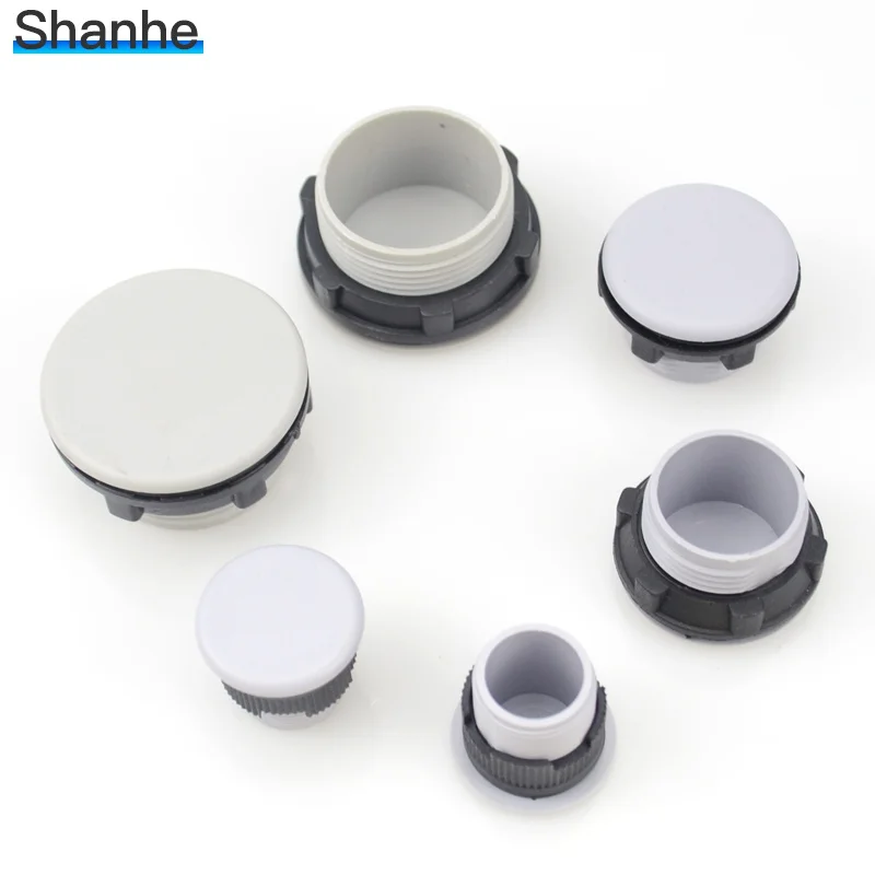 

5pcs 16mm/22mm30mm/ Plastic tube plug cap for push button switch box