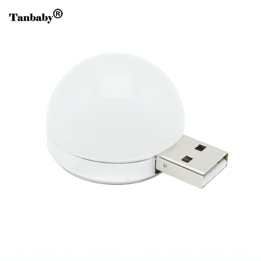 Мини USB светодиодный светильник ночник 5 В вход питания портативный для чтения