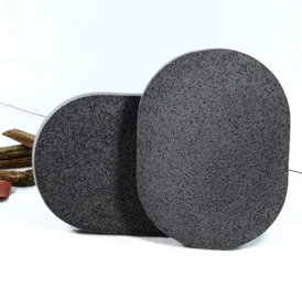 

1000pcs Soft Natural Black Bamboo Sponge Beauty Facial Wash Cleaning Cosmetic Puff Charcoal black Hot Sale