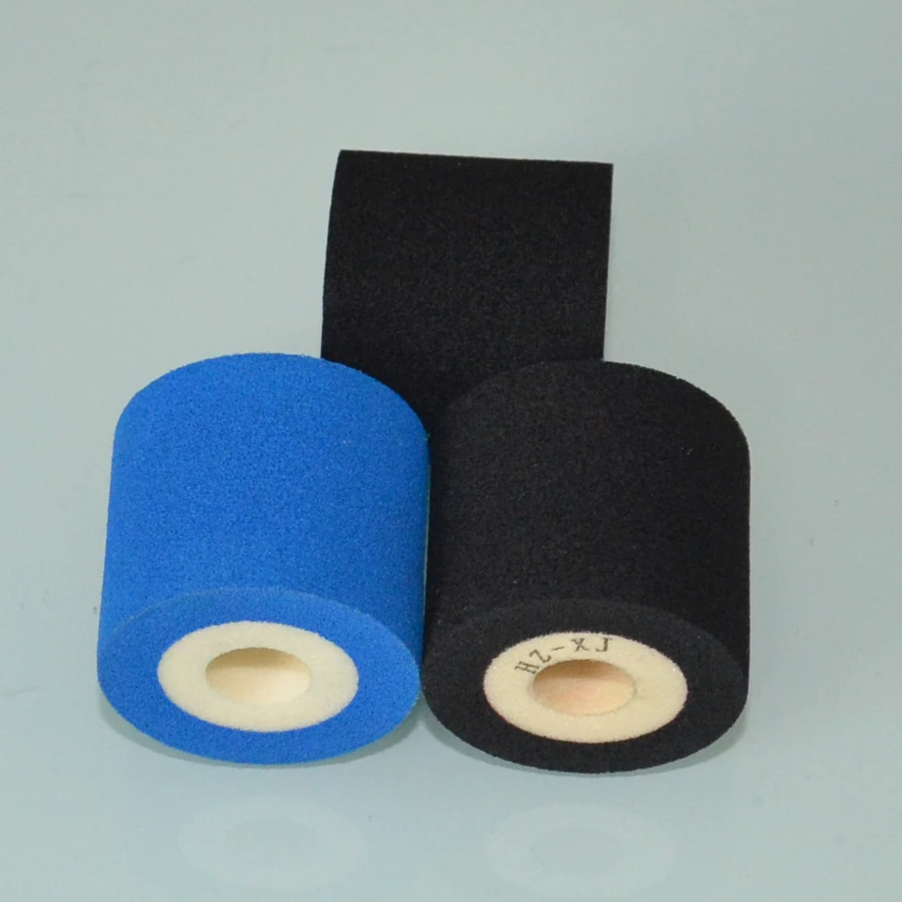 Black Diameter 36mm Height 40mm hot solid dry ink roller for continuous band sealer | Инструменты