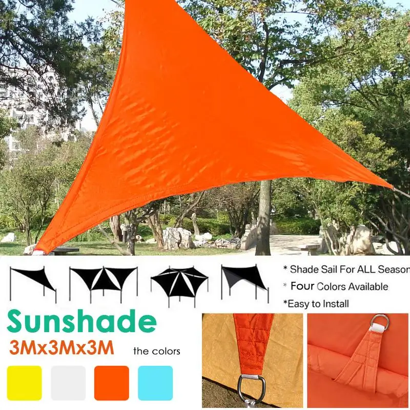 

3mx3m Tree Sun Shelter Tarp Waterproof Tent Shade Ultralight Garden Awning Canopy Sunshade Outdoor Camping Hammock