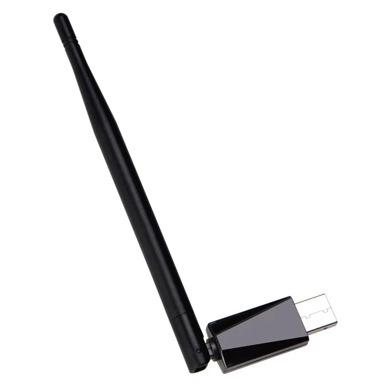 Беспроводной USB Wi Fi адаптер 802.11n/g/b + антенна 5 дБи сетевой 150 Мбит/с LAN карта 1 шт.|lan