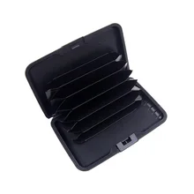 Новинка, 1 шт., алюминиевый металлический водонепроницаемый чехол, Бизнес ID, кредитный держатель для карт, кошелек