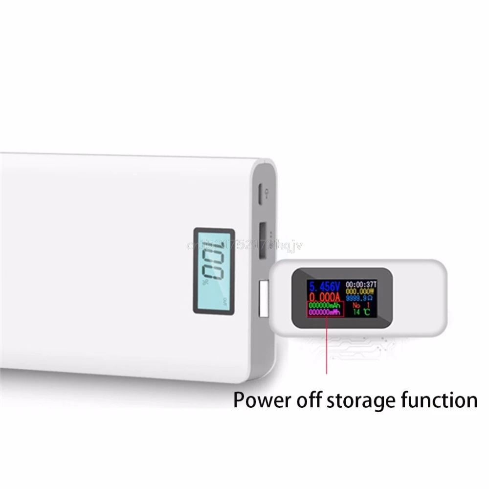 USB OLED Current Voltage Test Meter Power Capacity Current Measuring Household Tester Accurate Instrument My02 19 Dropship