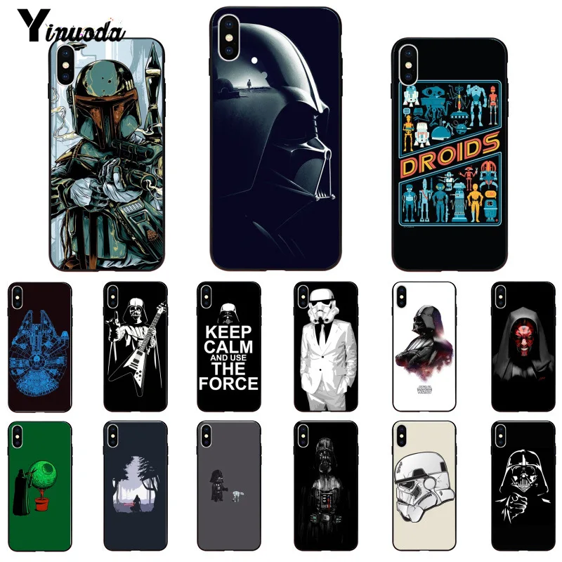 Yinuoda Darth vader Star wars Child DIY Painted Beautiful Phone Case for iPhone X XS MAX 6 6S 7 7plus 8 8Plus 5 5S XR Yinuoda Darth vader Star wars Child DIY Painted Beautiful Phone Case for iPhone X XS MAX 6 6S 7 7plus 8 8Plus 5 5S XR