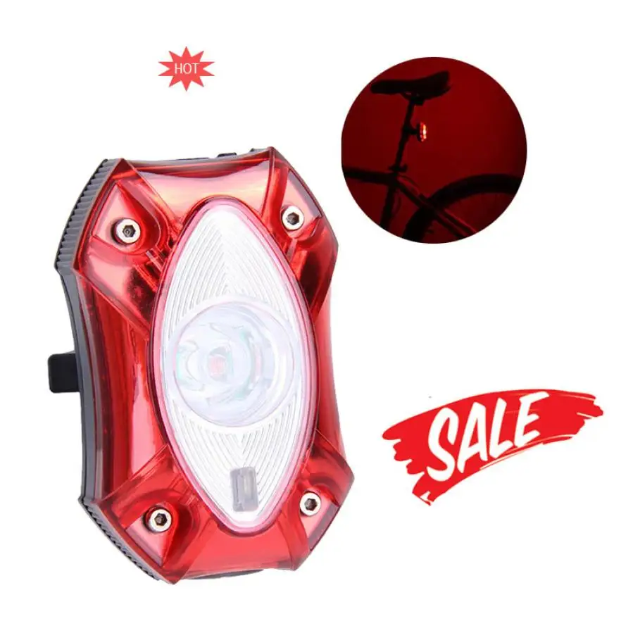 USB Rechargeable Bicycle Light Water Proof Safety Warning Bicycle