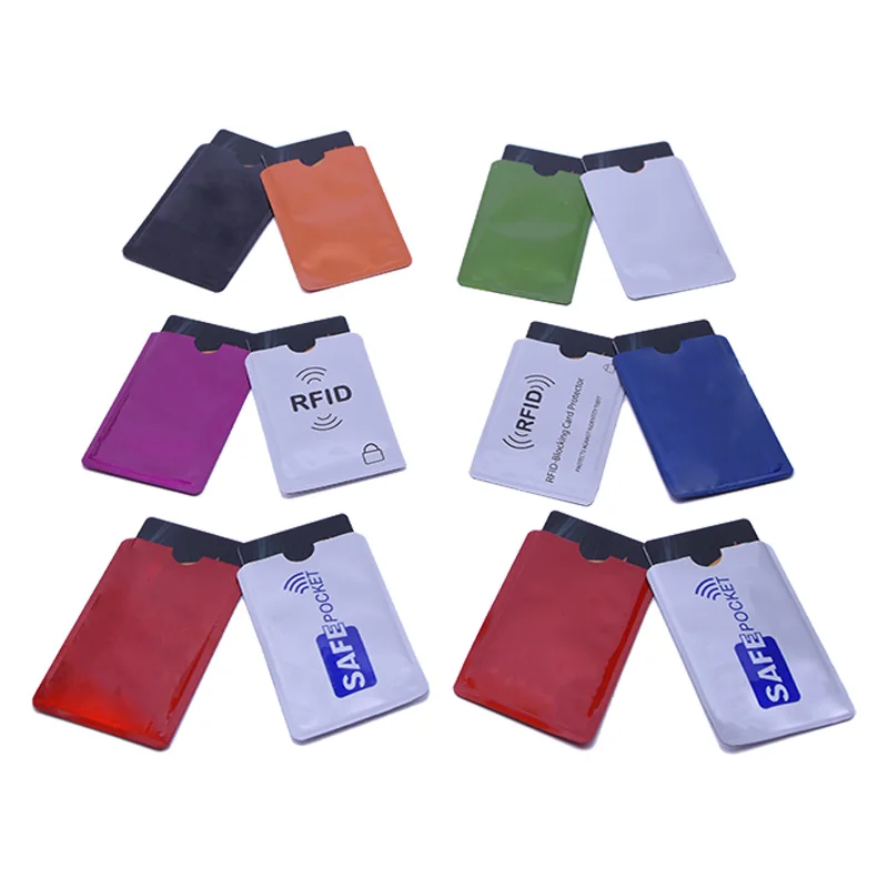 5pcs/set RFID Shielded Sleeve Card Blocking 13.56mhz IC card Protection NFC Security Card Pevent Unauthorized Scanning 5pcs/set RFID Shielded Sleeve Card Blocking 13.56mhz IC card Protection NFC Security Card Pevent Unauthorized Scanning