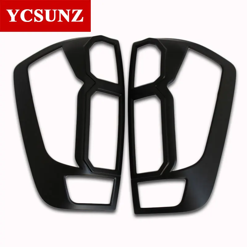 ABS задний светильник Накладка для Nissan Navara аксессуары для захвата Черная задняя крышка для Nissan frontier Ycsunz