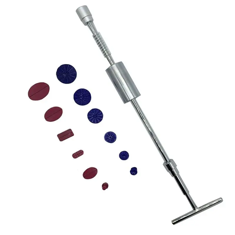 

Tools Auto Repair Tool Car Dent Repair Dent Puller Kit 2 in 1 Slide Hammer Reverse Hammer Glue Tabs Suction Cups