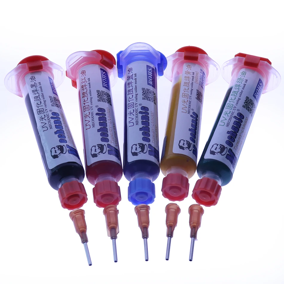Mechanical 10ML UV Solder Mask BGA PCB Paint Prevent Soldering Paste