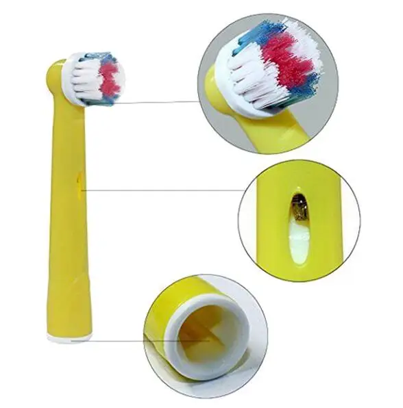 Multicolor Replacement Electric Toothbrush Head 5