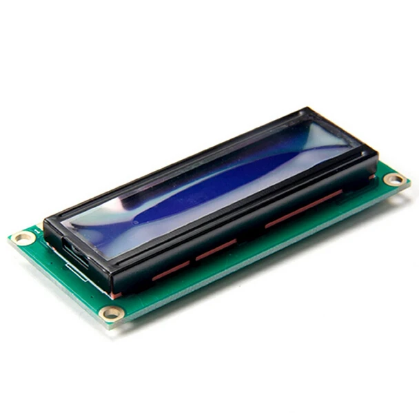 Модуль ЖК дисплея glydu1602 1602A 5v модуль с синей панелью подсветкой 5 В белый для