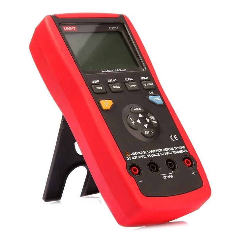 Handheld Digital LCR Meters UNI-T UT611 Auto LCR Smart Check and Measurement Inductance Capacitance Resistance Frequency Testers