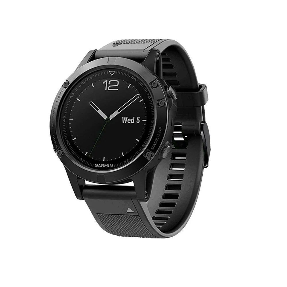 Ремешок для Garmin Instinct/Fenix5 5 Plus/Forerunner 935 945 ремешок часов Силиконовый 22 мм спортивный