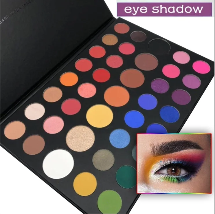 

Free shipping Brand 39 Colors JAMES CHARLES Matte Eyeshadow Palette Glitter Metallic Makeup Natural Brilliant Eye Shadow