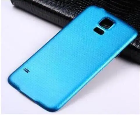 Чехол для samsung Galaxy S5, чехол на батарейку, задняя крышка, Сменный Чехол для телефона - Цвет: Синий